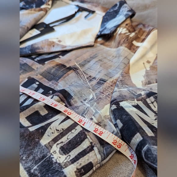 Jane & John Street printed blazer XL - Picture 4 of 6